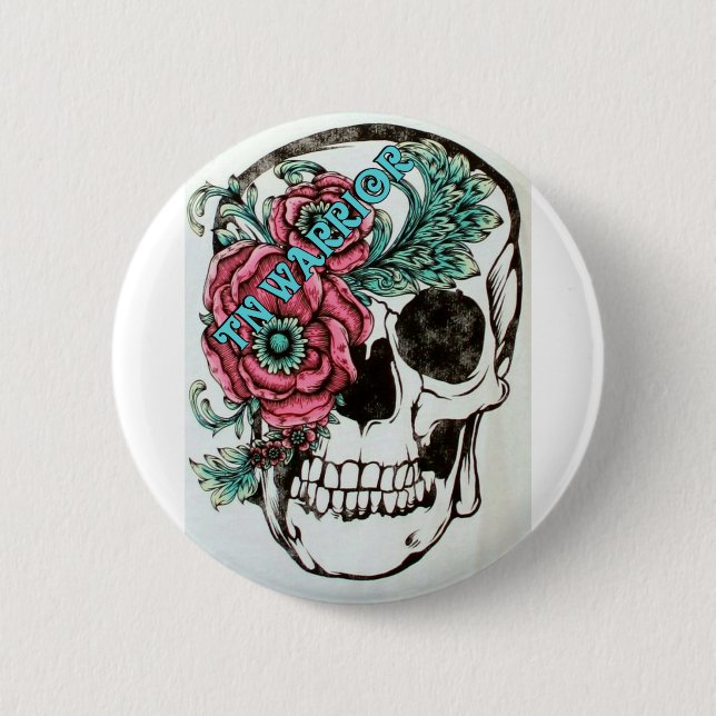 Medvetenhet för TrigeminalNeuralgia Knapp (Framsida)