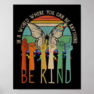 Medvetenhet från Autism Awareness Asl Mamma Lacher Poster