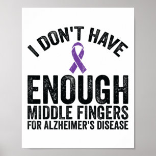 Medvetenhet - ha inte Mitten Finger för Heimerhe Poster