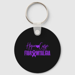 Medvetenhet Hope Cure Fibromyalgia Fibromyositis G Nyckelring