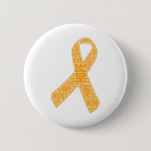 Medvetenhet Hope Leukemia Awareness Knapp (Framsida)