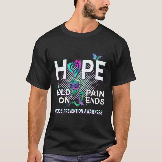 Medvetenhet hoppas på akronym: håll kvar på "Pain  T Shirt (Framsida)