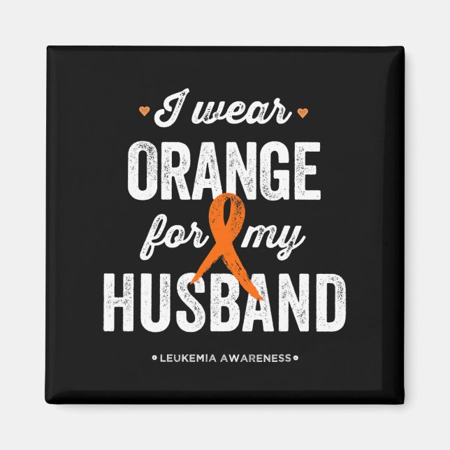 Medvetenhet i Bärans Orange för mitt Make Magnet (Framsidan)