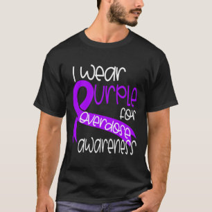 Medvetenhet Lila Ribbon Drug Addence 2 T Shirt