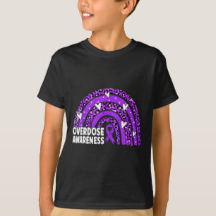 Medvetenhet Lila Ribbon Drug Addence Na Aa 1 T Shirt