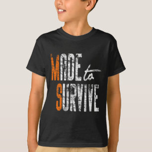 Medvetenhet - Många Sclerosis Warrior T Shirt