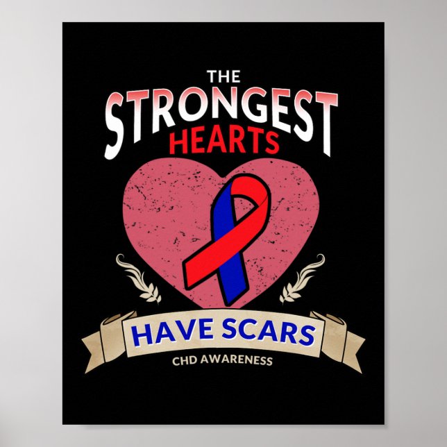 Medvetenhet Medfödd hjärtsjukdom citat Poster (Framsidan)
