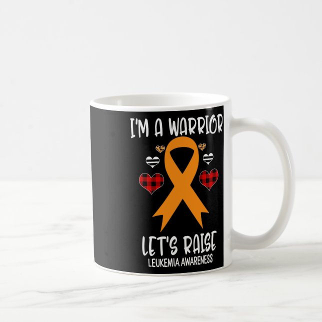 Medvetenhet - menyfliksområdet Jag är Warrior Låt  Kaffemugg (Höger)
