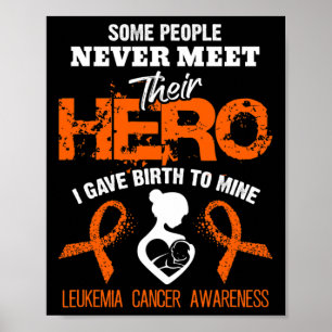 Medvetenhet Möt min Hero Poster