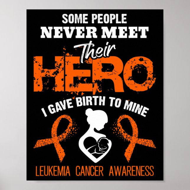 Medvetenhet Möt min Hero Poster (Framsidan)