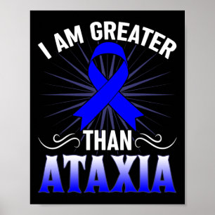 Medvetenhet Neurologiskt tecken Hemiataxia Blue Ri Poster