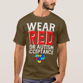 Medvetenhet och acceptans för autism 1 t shirt