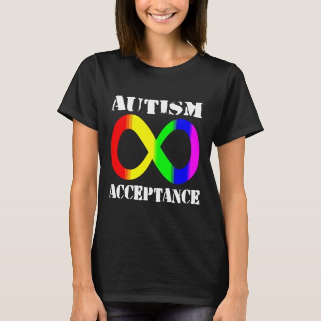 Medvetenhet och acceptans för t shirt (Framsida)