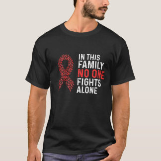 Medvetenhet om aids/hiv : I denna familj pågår ing T Shirt