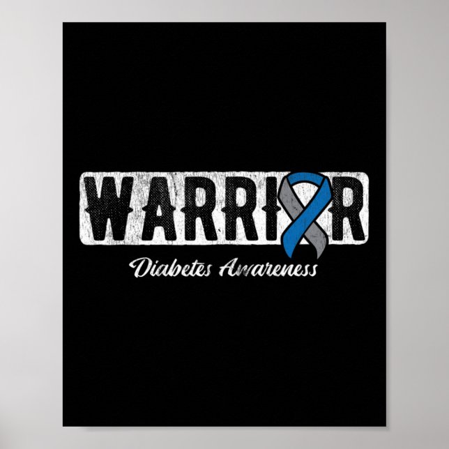 Medvetenhet om anfallsdiabetes poster (Framsidan)