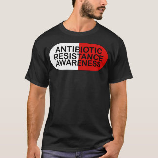 Medvetenhet om antibiotikaresistens Mikrobiolog La T Shirt