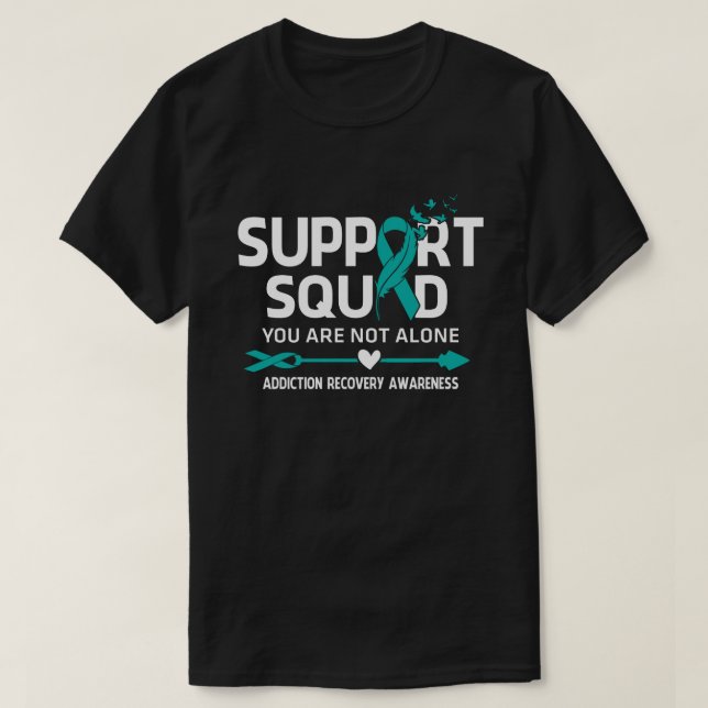 Medvetenhet om återställning av motorgasalternativ t shirt (Design framsida)