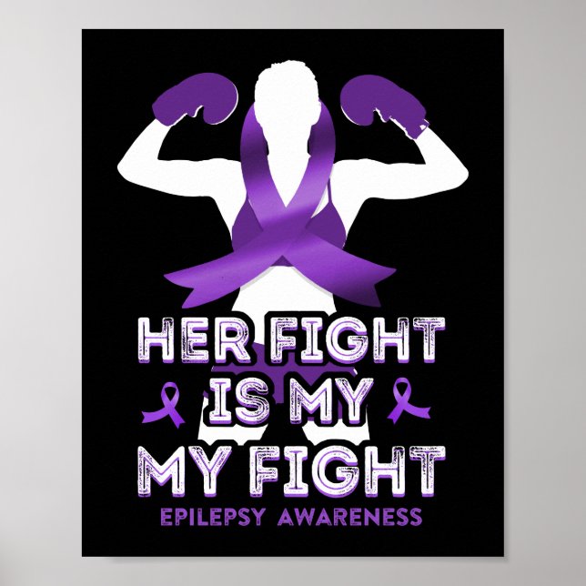 Medvetenhet om att hennes kamp är min kamp poster (Framsidan)