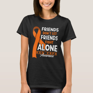 Medvetenhet om att vänner inte låter vänner slåss t shirt