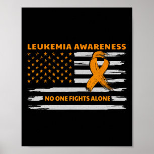 Medvetenhet om att vi bekämpar cancer tillsammans, poster