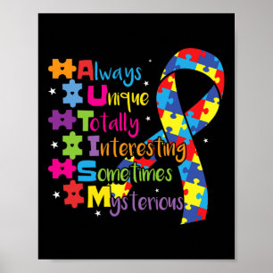 Medvetenhet om autism 1 poster