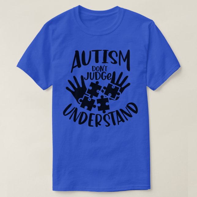 Medvetenhet om autism (4) t shirt (Design framsida)