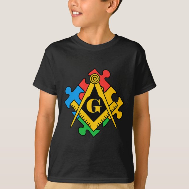 Medvetenhet om autism 4 t shirt (Framsida)
