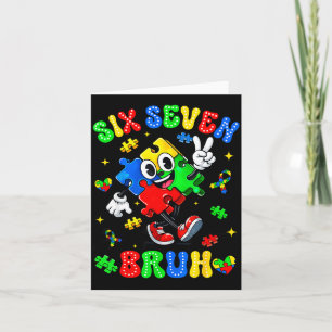 Medvetenhet om autism 67 sex sju bruh pussel pojke kort