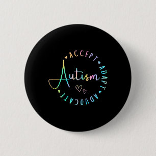 Medvetenhet om autism Acceptera Adapt-advokat förs Knapp