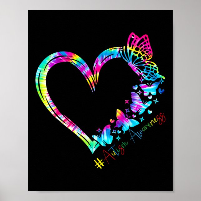 Medvetenhet om autism Accepterar kvinnor i Kärlek  Poster (Framsidan)