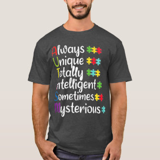 Medvetenhet om autism är en god idé att vara D T Shirt