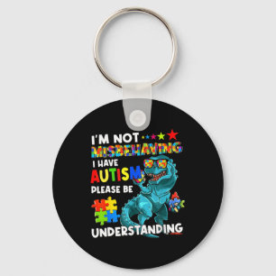 Medvetenhet om autism Jag inte misstar mig Jag har Nyckelring