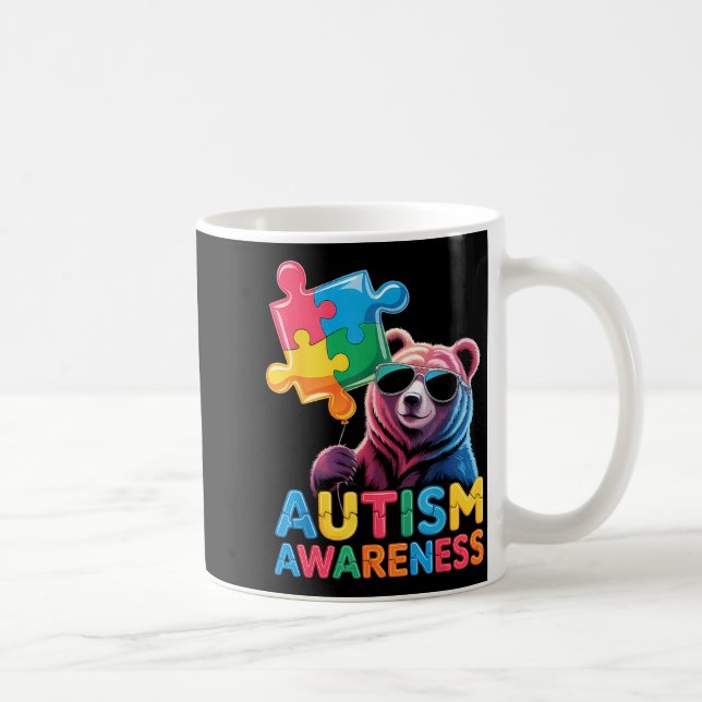 medvetenhet om autism  kaffemugg (Höger)