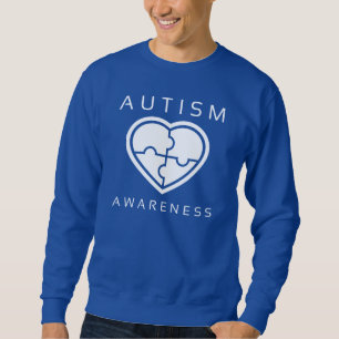 Medvetenhet om autism lång ärmad tröja