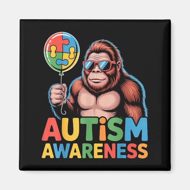 medvetenhet om autism  magnet (Framsidan)