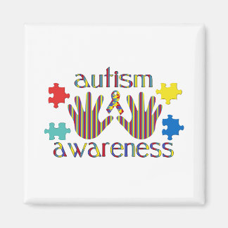 Medvetenhet om autism magnet