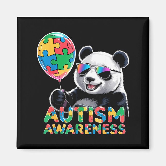 Medvetenhet om autism  magnet (Framsidan)