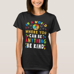 Medvetenhet om autism - Mamma Lärare Kindness 18 T Shirt