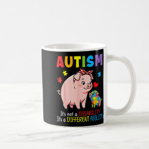 Medvetenhet om autism Mor Gris Olika Förmåga Pusse Kaffemugg