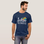 Medvetenhet om autism och stöd till autistiska bar t shirt<br><div class="desc">Visa ditt stöd till föräldrar med autistiska barn. Skapa autismmedvetenhet i samhället. Kräfta olikheter och kärlek alla. Autism,  det är bara att se världen från en annan vinkel.</div>