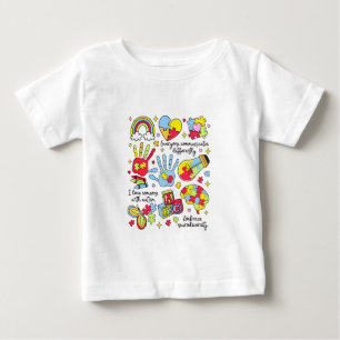 Medvetenhet om autism ökar mångfalden Neuro-inklud T Shirt