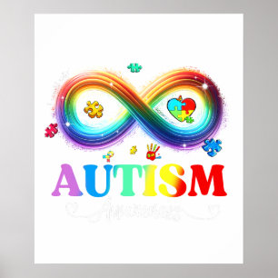 medvetenhet om autism poster