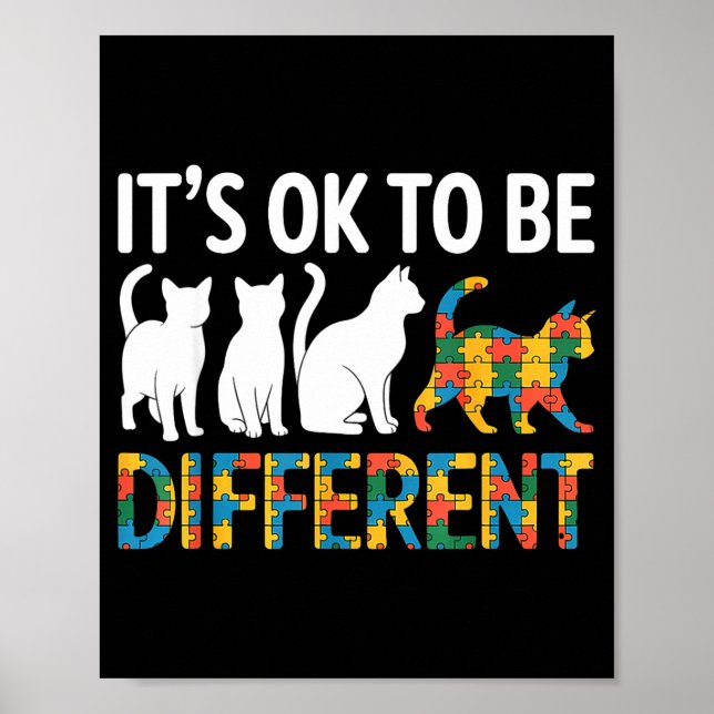 medvetenhet om autism  poster (Framsidan)