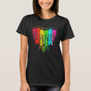 Medvetenhet om autism Stöd autism barn för mamma p T Shirt