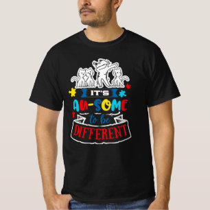 Medvetenhet om autism - t shirt