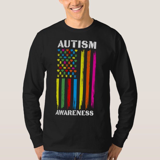 Medvetenhet om autism t shirt (Framsida)