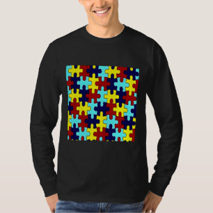 Medvetenhet om autism t shirt