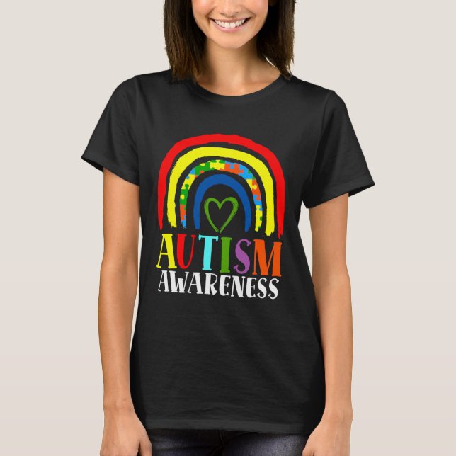Medvetenhet om autism t shirt (Framsida)