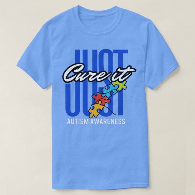 Medvetenhet om autism t shirt (Design framsida)