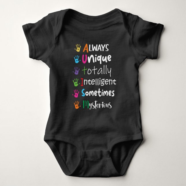 Medvetenhet om autism t shirt (Framsida)